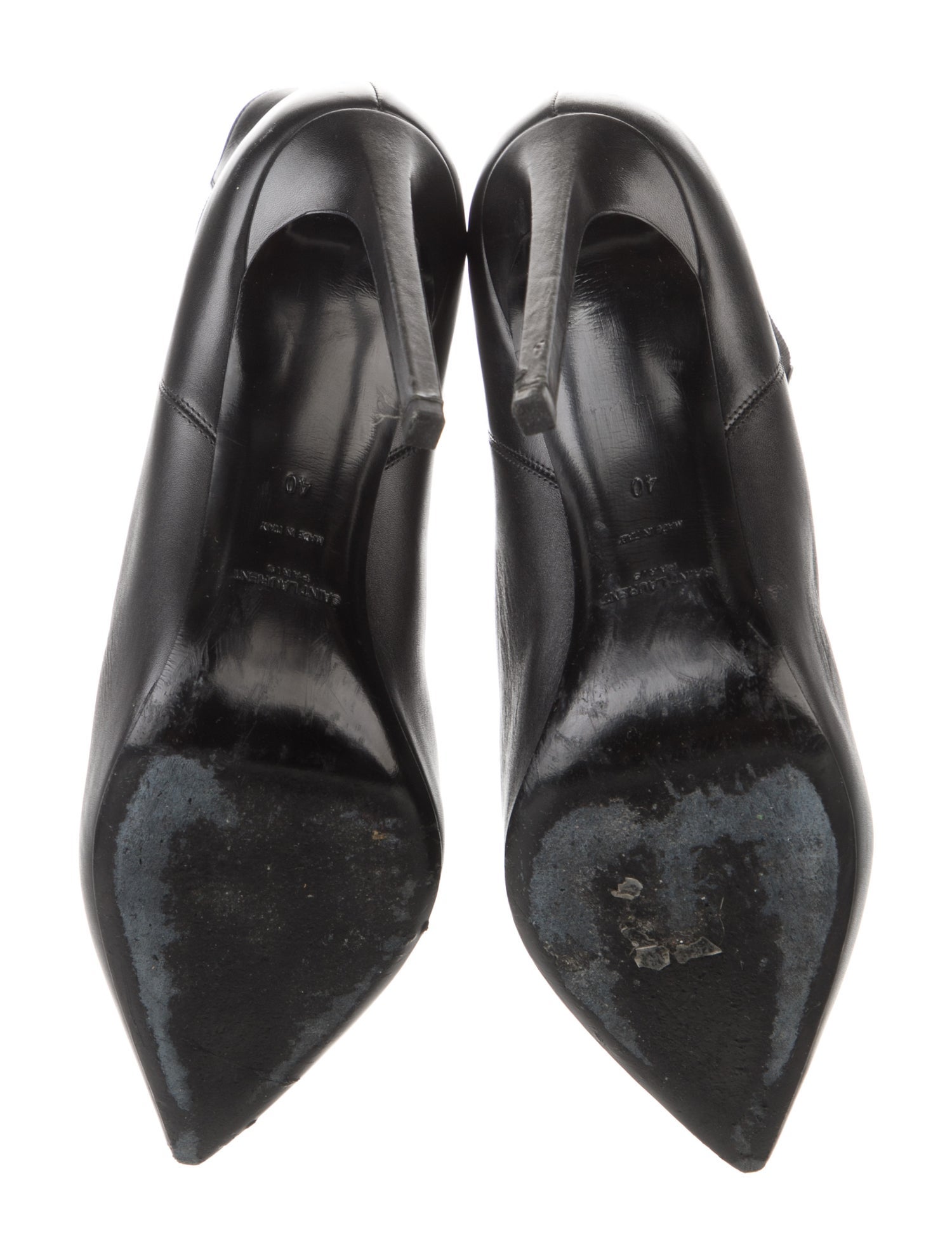 Saint Laurent Leather Chelsea Boots